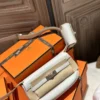 Canada Toronto Hermes Kelly Moove M4 Gris Pale Swift Leather Silver Hardware