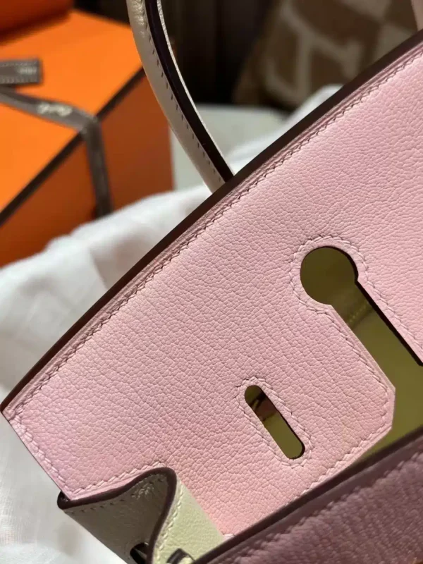 Australia Sydney 3Q Rose Sakura/ I2 Nata Chevre Leather Birkin 25CM Gold Hardware