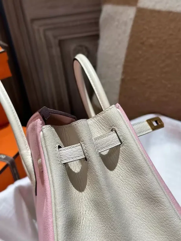 Australia Sydney 3Q Rose Sakura/ I2 Nata Chevre Leather Birkin 25CM Gold Hardware