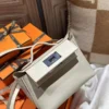 USA Los Angeles Hermes Kelly 2424 Mini Evercolor 8L Beton Silver Hardware