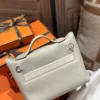 USA Los Angeles Hermes Kelly 2424 Mini Evercolor 8L Beton Silver Hardware