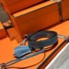 UAE Dubai Hermes Bolide 25CM Evercolor D2 Blue Jean Silver Hardware