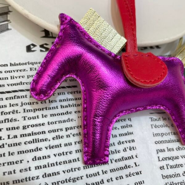 New 187 Factory Rodeo Charm Pictures Lambskin Nebula Rose/ Gold