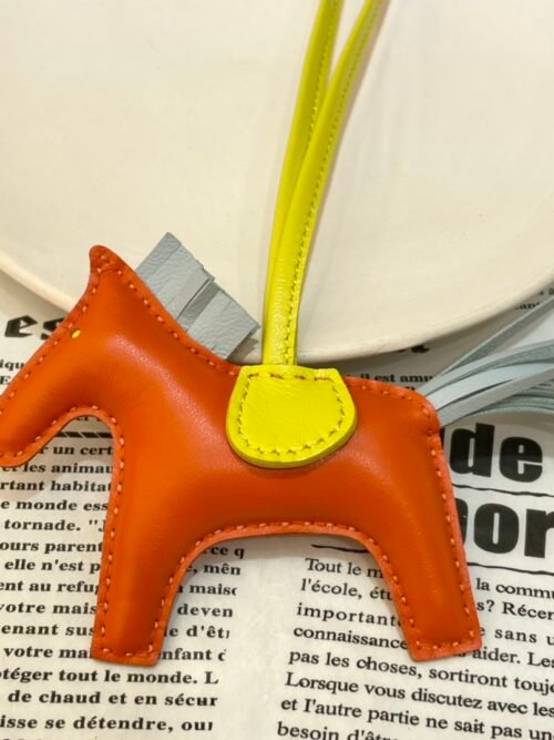 187 Factory Rodeo Charm Price Lambskin 192 Feu Orange / Blue Brume