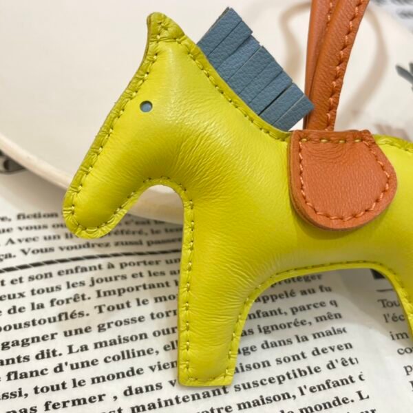 Canada Toronto 187 Factory Rodeo Charms Lambskin Lime / Blue Atoll