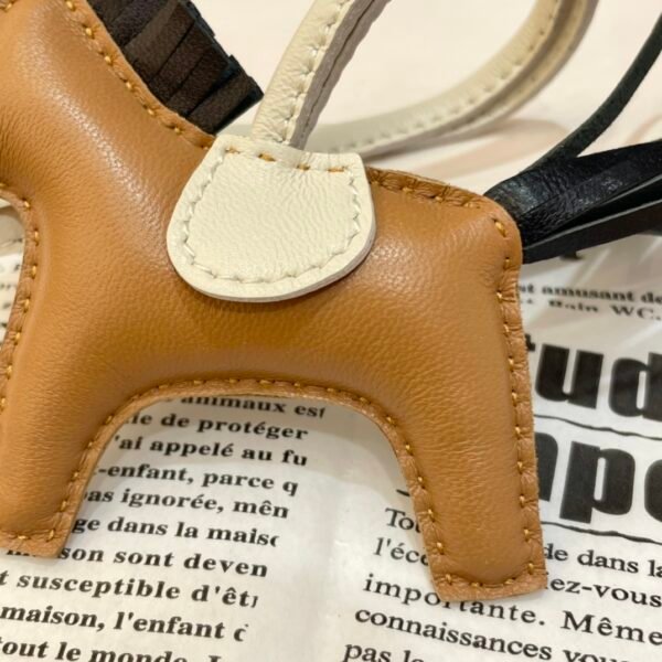 187 Factory Rodeo Charms Pictures Lambskin Sesame / Black No.159