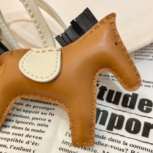 187 Factory Rodeo Charms Pictures Lambskin Sesame / Black No.159