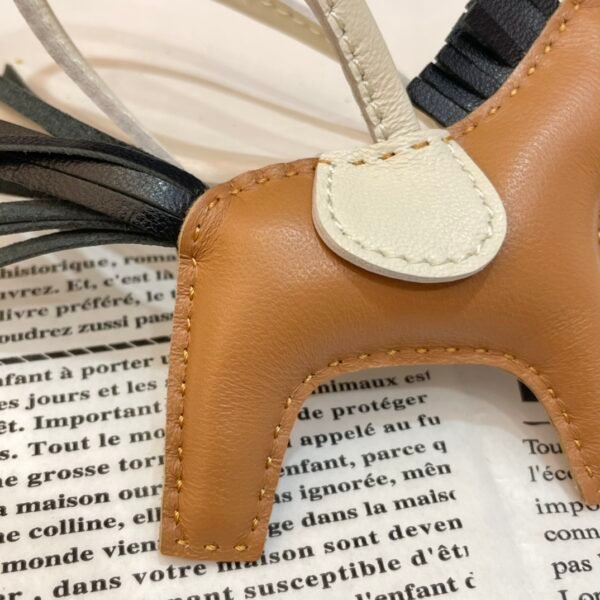 187 Factory Rodeo Charms Pictures Lambskin Sesame / Black No.159