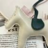 187 Factory Rodeo Charm Price Lambskin Craie / Mauve Pale No.152