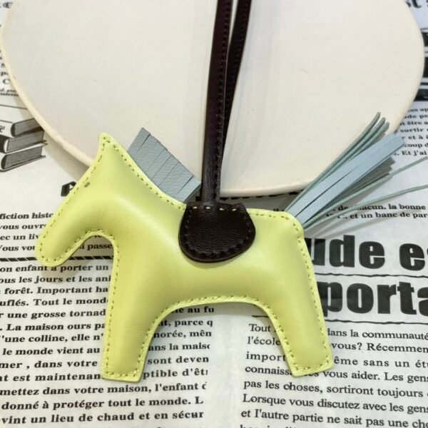 187 Factory Rodeo Charms Price No.149 Jaune Bourgeon / Blue Brume Lambskin