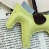 187 Factory Rodeo Charms Price No.149 Jaune Bourgeon / Blue Brume Lambskin