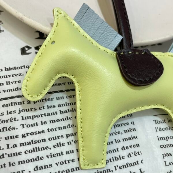 187 Factory Rodeo Charms Price No.149 Jaune Bourgeon / Blue Brume Lambskin