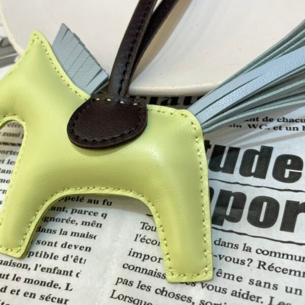 187 Factory Rodeo Charms Price No.149 Jaune Bourgeon / Blue Brume Lambskin