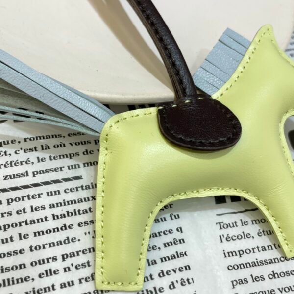 187 Factory Rodeo Charms Price No.149 Jaune Bourgeon / Blue Brume Lambskin