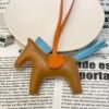 187 Factory Rodeo Bag Charm Pictures No.146 Seame / Blue Atoll Lambskin