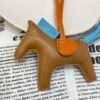 187 Factory Rodeo Bag Charm Pictures No.146 Seame / Blue Atoll Lambskin