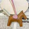 Handmade 187 Factory Lambskin Sesame / Craie Rodeo Charms No.145