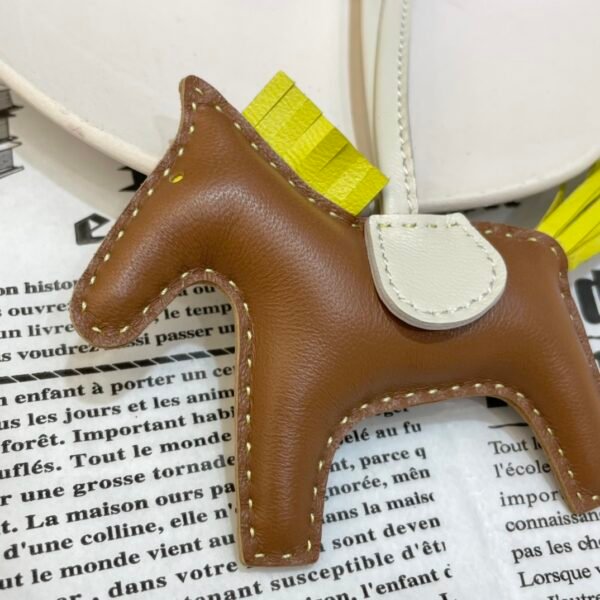 187 Factory Rodeo Bag Charm Pictures No.143 Gold / Lime Lambskin