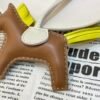 187 Factory Rodeo Bag Charm Pictures No.143 Gold / Lime Lambskin