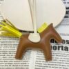 187 Factory Rodeo Bag Charm Pictures No.143 Gold / Lime Lambskin