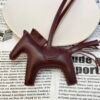Hong Kong 187 Factory Rodeo Bag Charms Lambskin Bordeaux No.139 