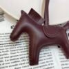 Hong Kong 187 Factory Rodeo Bag Charms Lambskin Bordeaux No.139 