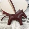 Hong Kong 187 Factory Rodeo Bag Charms Lambskin Bordeaux No.139 