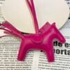 USA New York 187 Factory Rodeo Bag Charms Lambskin Rose Mexico No.135