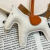 187 Factory Rodeo Charms Images Blanc / Sesame Lambskin No.129