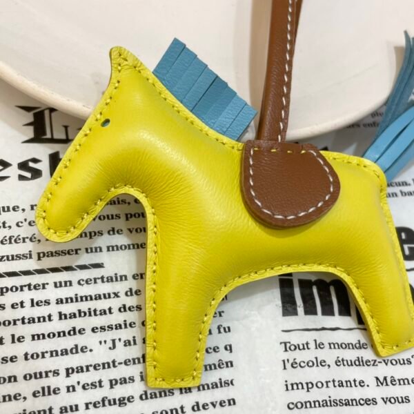 187 Factory Rodeo Charms Images Lime / Blue Atoll Lambskin No.121