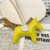Full Handmade 187 Factory Rodeo Bag Charms Lambskin Lime / Sesame No.122