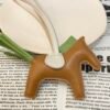 187 Factory Rodeo Bag Charms No.117 Sesame / Criquet Lambskin