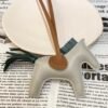 Australia Sydney 187 Factory Rodeo Charms Lambskin Gris Pearl / Vert Titien No.114