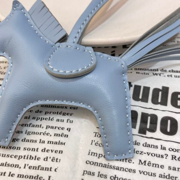 187 Factory Rodeo Charms Price No.110 Lambskin Blue Lin