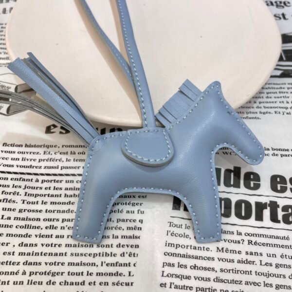 187 Factory Rodeo Charms Price No.110 Lambskin Blue Lin