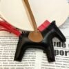Korea Seoul 187 Factory Lambskin Black / Rouge Casaque No.105 Rodeo Bag Charms