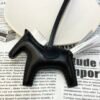187 Factory Rodeo Charms Images Lambskin No.104 Black / White
