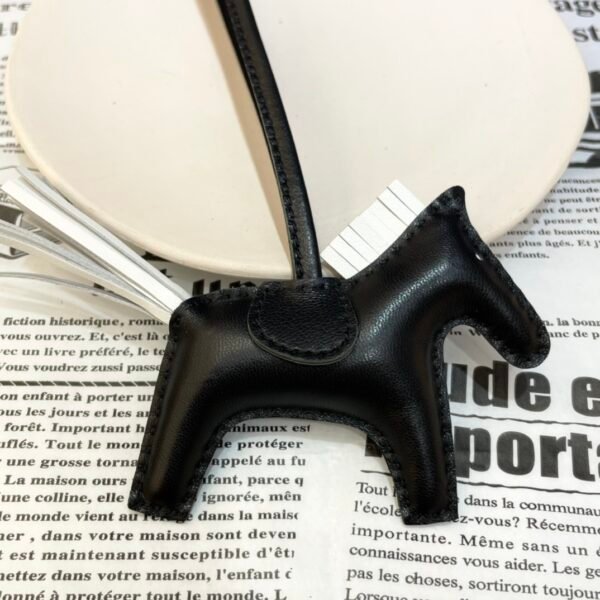 187 Factory Rodeo Charms Images Lambskin No.104 Black / White