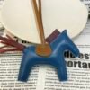 187 Factory Rodeo Bag Charms Price Lambskin Blue Azteque / Anemone No.100