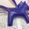 Saudi Arabia Riyadh 187 Factory Rodeo Bag Charms Blue Electric Lambskin No.90