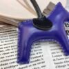 187 Factory Rodeo Charms Images No.89 Blue Electric / Etoupe Lambskin