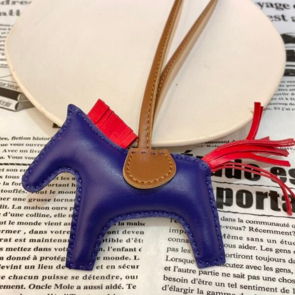 187 Factory Rodeo Charms Price Blue Electric / Rouge Coeur Lambskin No.86