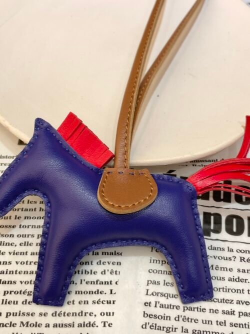 187 Factory Rodeo Charms Price Blue Electric / Rouge Coeur Lambskin No.86