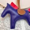 187 Factory Rodeo Charms Price Blue Electric / Rouge Coeur Lambskin No.86