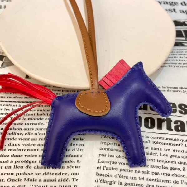 187 Factory Rodeo Charms Price Blue Electric / Rouge Coeur Lambskin No.86