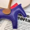 187 Factory Rodeo Charms Price Blue Electric / Rouge Coeur Lambskin No.86