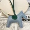 187 Factory Rodeo Charms Images No.83 Blue Lin / Craie Lambskin