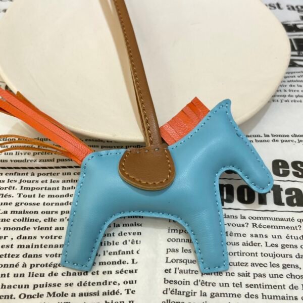 187 Factory Rodeo Charms Price No.77 Blue Atoll / Feu Orange Lambskin