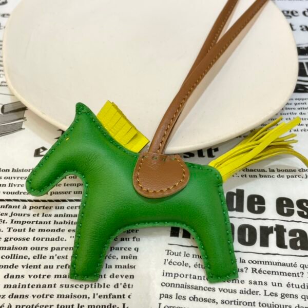 USA Los Angeles 187 Factory Rodeo Bag Charms Lambskin Vert Bambou / Lime 67