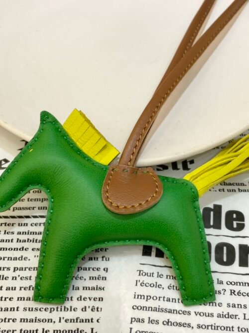 USA Los Angeles 187 Factory Rodeo Bag Charms Lambskin Vert Bambou / Lime 67